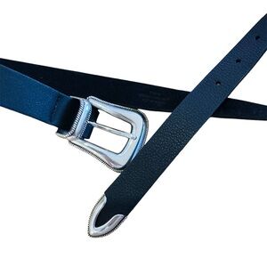 B-low the Belt black leather NEW